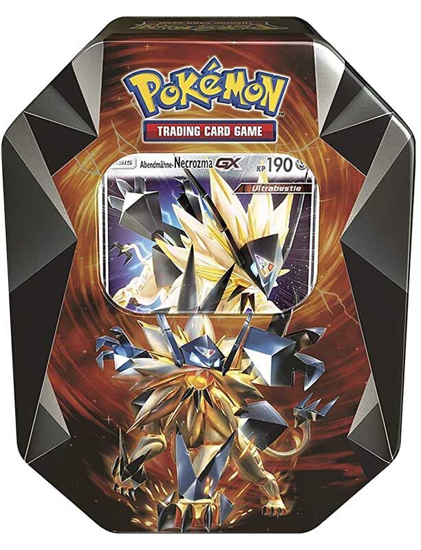 Pokémon Abendmähne-Necrozma-GX Tin Box
