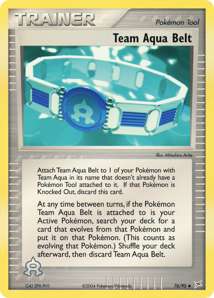 Team Aqua Belt - 76/95 - EN