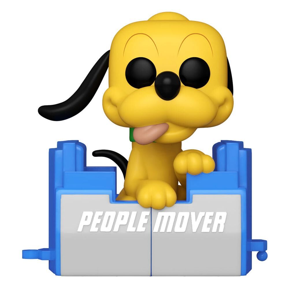 Walt Disney Word 50th Anniversary POP! Disney Vinyl Figur People Mover Pluto w/Balloon 9 cm Walt Disney Word 50th Anniversary POP! Disney Vinyl Figur People Mover Pluto w/Balloon 9 cm