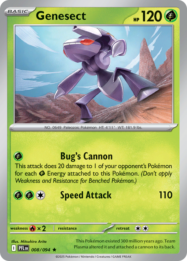 Genesect - 008/094 - EN Genesect - 008/094 - EN
