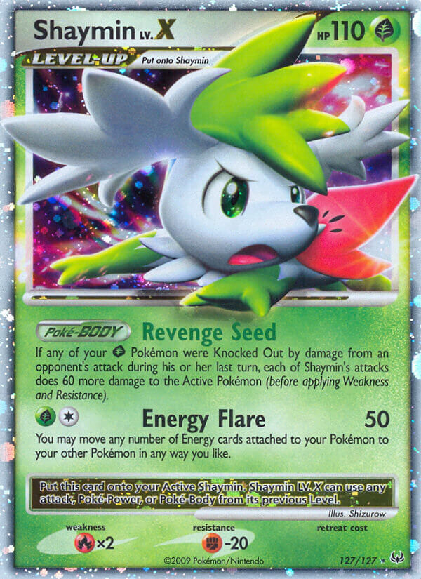Shaymin LV.X - 127/127 - EN