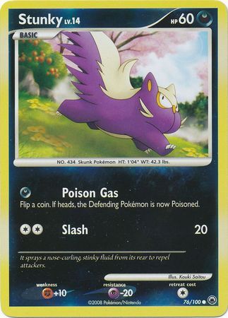 Stunky - 76/100 - Reverse Holo - EN