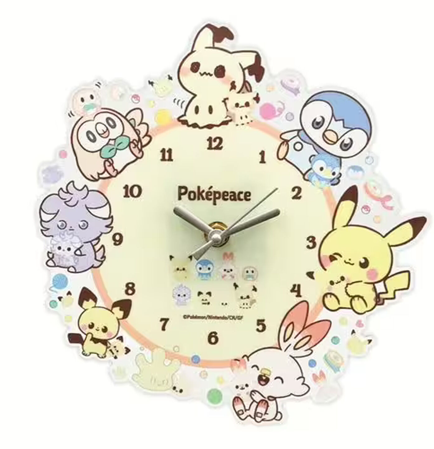 Clock Plush Doll PokePeace