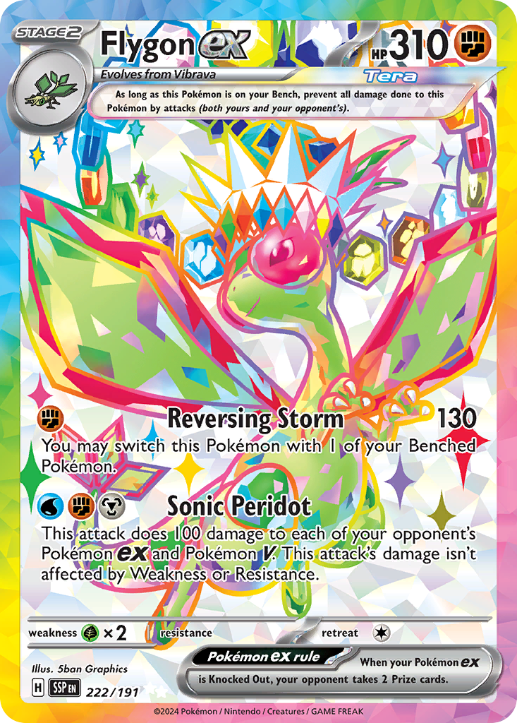 Flygon ex - 222/191 - EN