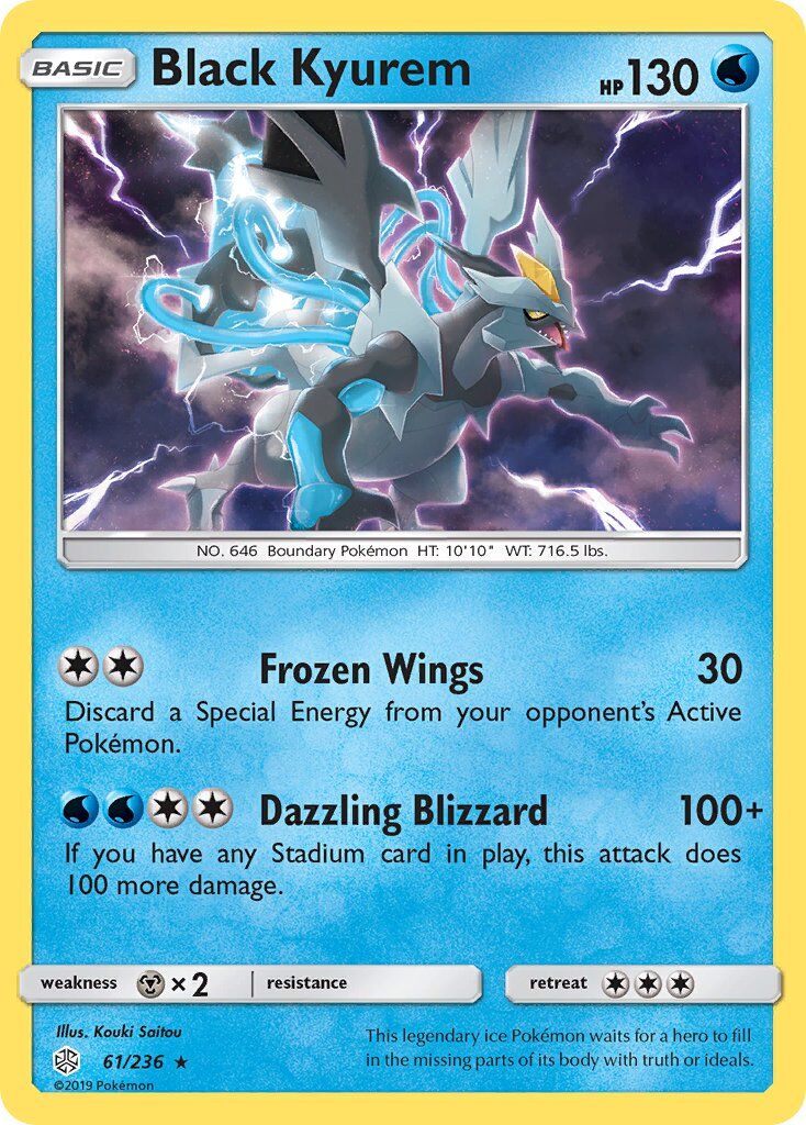 Black Kyurem - 61/236 - EN Black Kyurem - 61/236 - EN