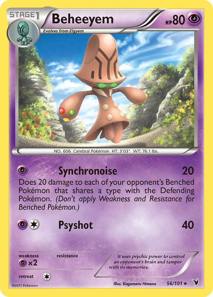 Beheeyem - 56/101 - EN