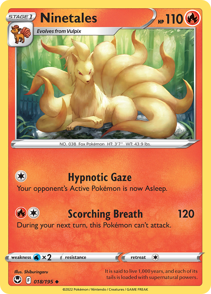 Ninetales - 018/195 - EN Ninetales - 018/195 - EN