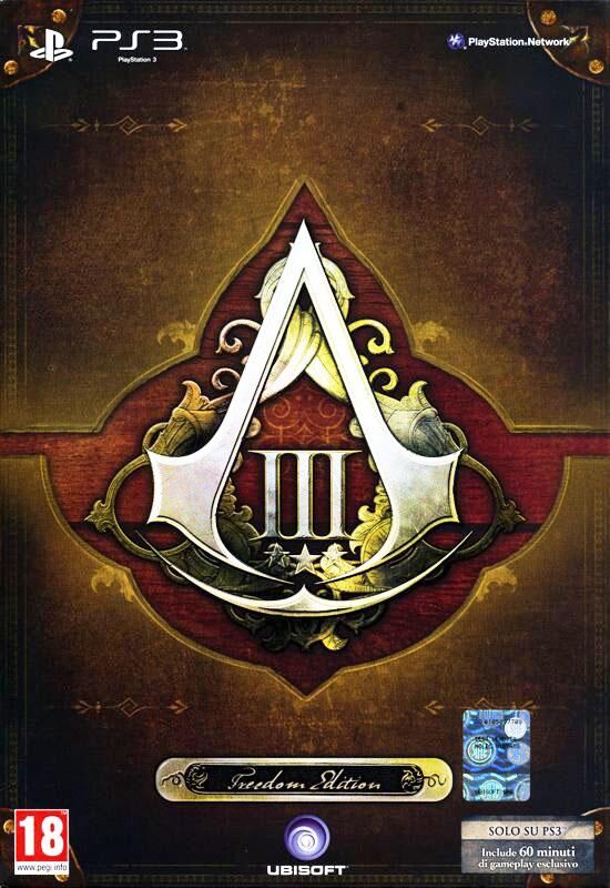 Assassin's Creed III [Freedom Edition] - OVP - PS3 - EN