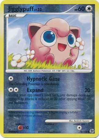 Jigglypuff - 72/106 - Reverse Holo - EN Jigglypuff - 72/106 - Reverse Holo - EN