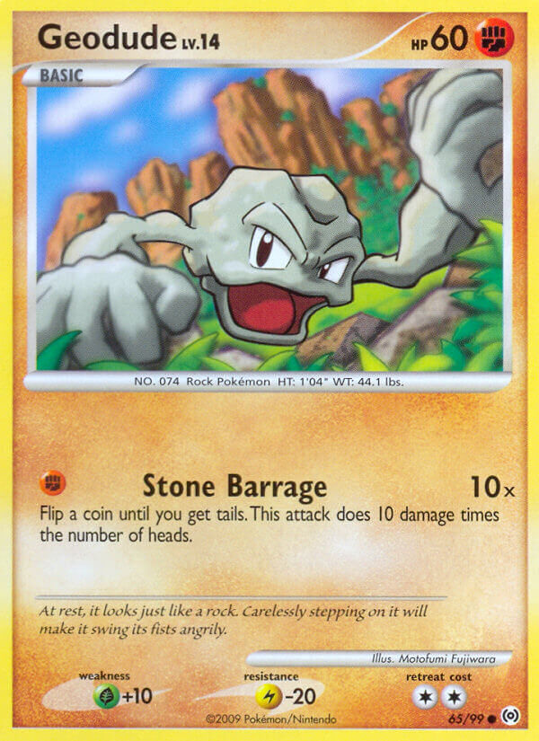 Geodude - 65/99 - EN