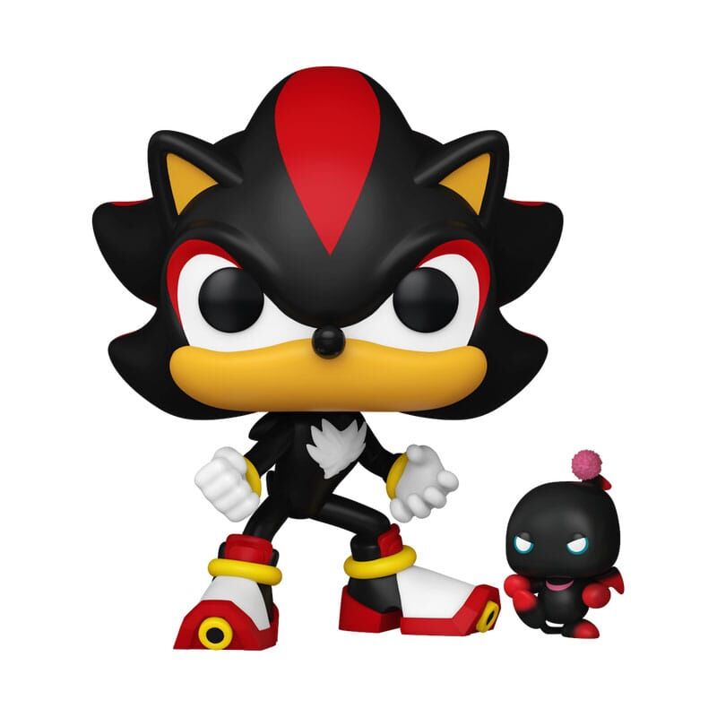Sonic The Hedgehog POP & Buddy! Games Vinyl Figur Shadow w/Dark Chao 9cm Sonic The Hedgehog POP & Buddy! Games Vinyl Figur Shadow w/Dark Chao 9cm