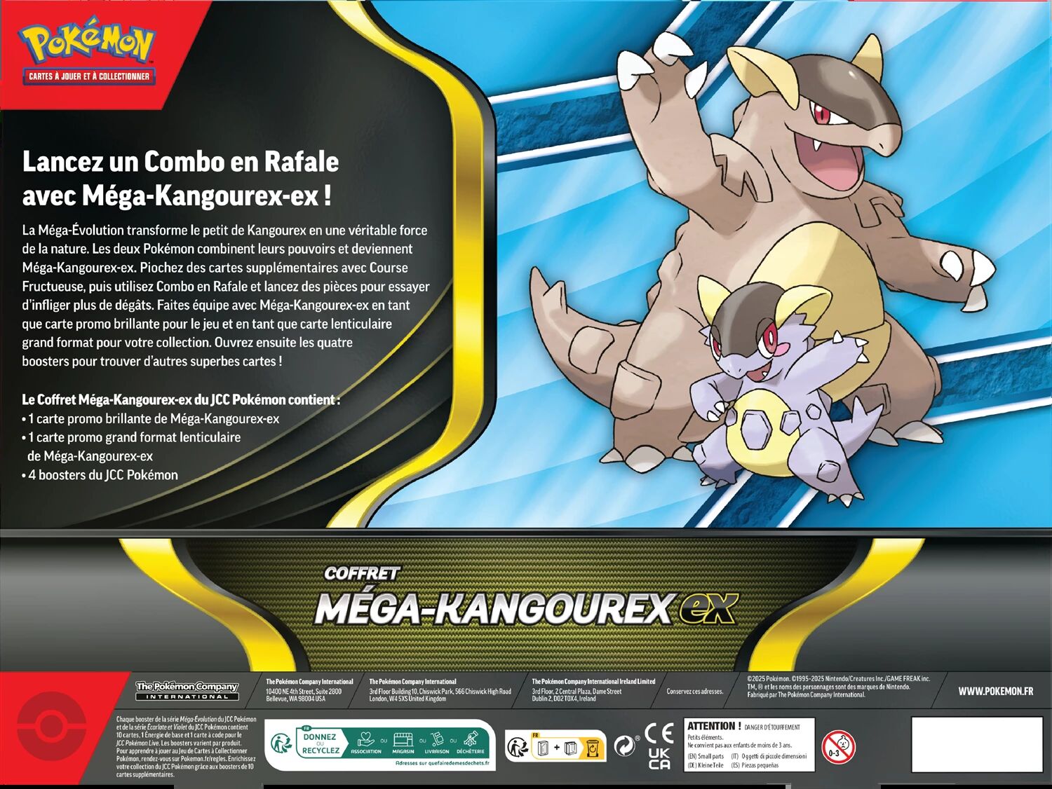 Pokémon Coffret Méga-Kangourex ex - FR