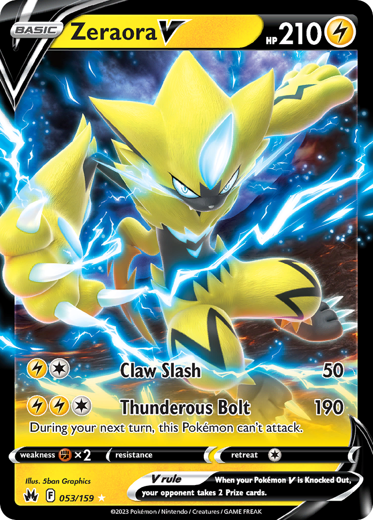 Zeraora V - 053/159 - EN Zeraora V - 053/159 - EN