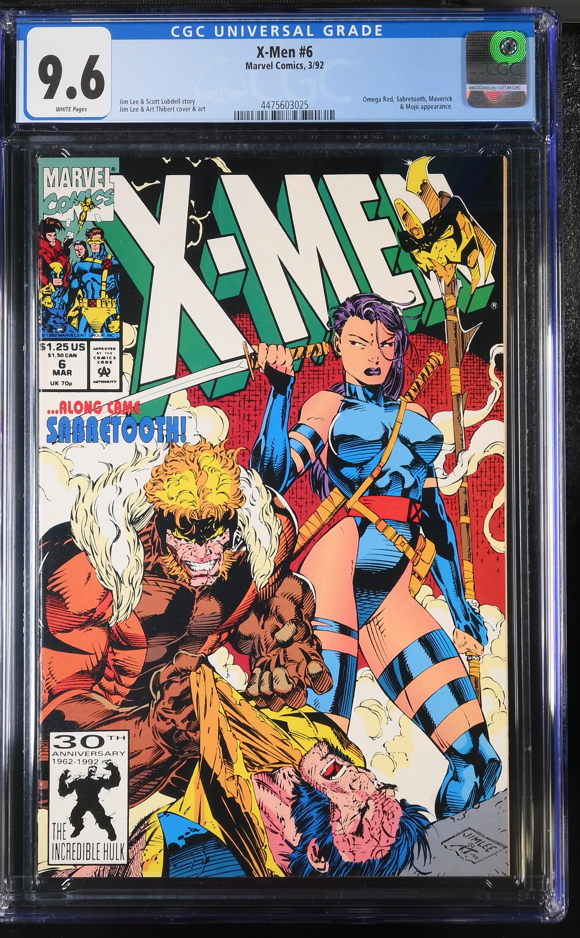 X-Men #6 CGC 9.6 X-Men #6 CGC 9.6