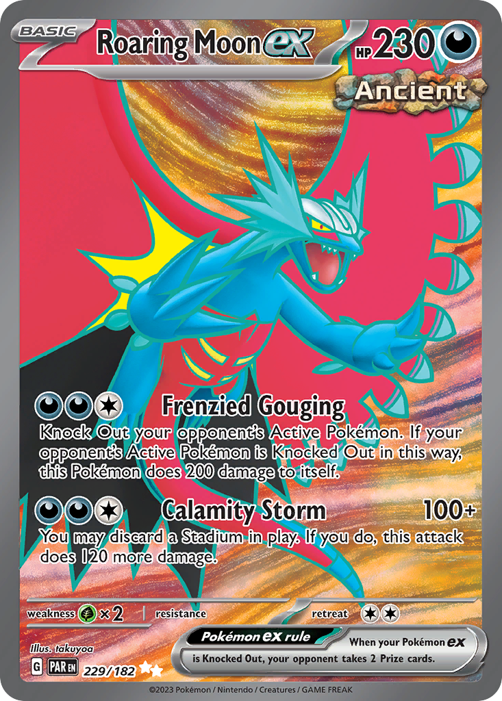 Roaring Moon ex - 229/182 - EN