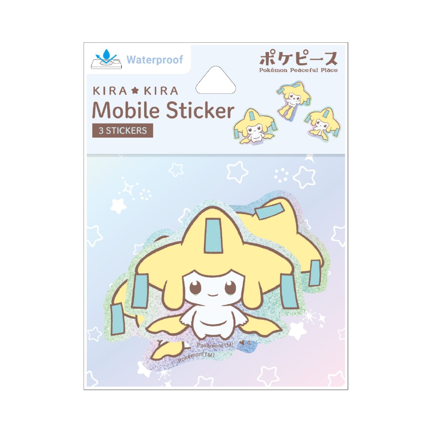 Pokepeace Mobile Sticker Jirachi