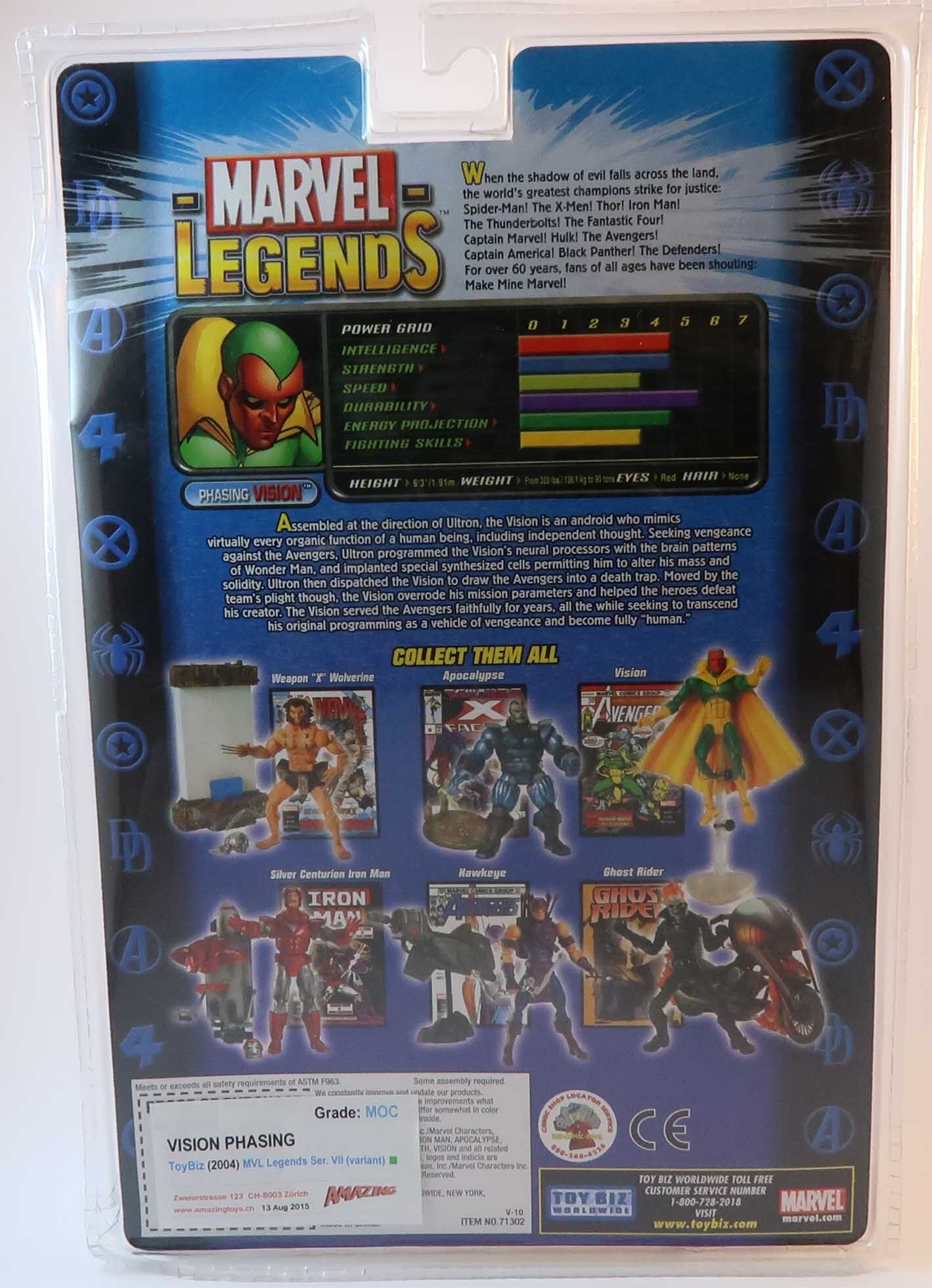 Vision Actionfigur Marvel (variant)