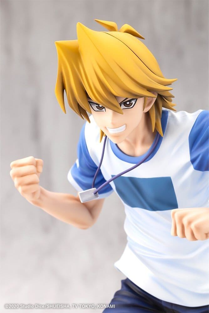 Yu-Gi-Oh! ARTFX J PVC Figur 1/7 Katsuya Jonouchi (Joey Wheeler) Passionate Duelists 22 cm