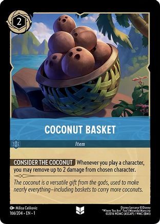 Coconut Basket - 166/204 - EN Coconut Basket - 166/204 - EN