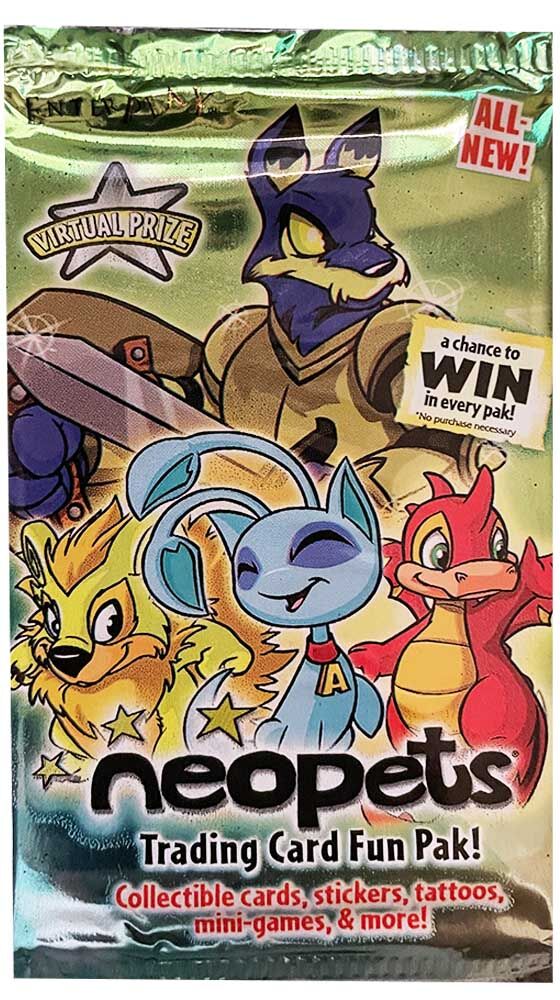 neopets-trading-card-fun-pak-booster-2 Neopets Trading Card Fun Pak Booster Pack