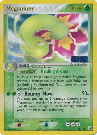 Meganium - 9/115 - Reverse Holo - EN