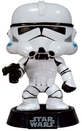 Star Wars POP! Vinyl Wackelkopf-Figur Clone Trooper Black Box Re-Issue 9 cm