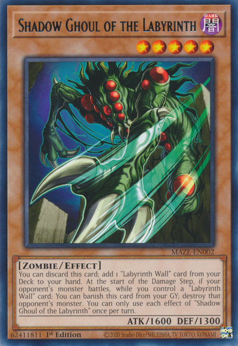 Schatten-Leichenfledderer des Labyrinths - MAZE-002 - Rare - 1. Auflage Schatten-Leichenfledderer des Labyrinths - MAZE-002 - Rare - 1. Auflage