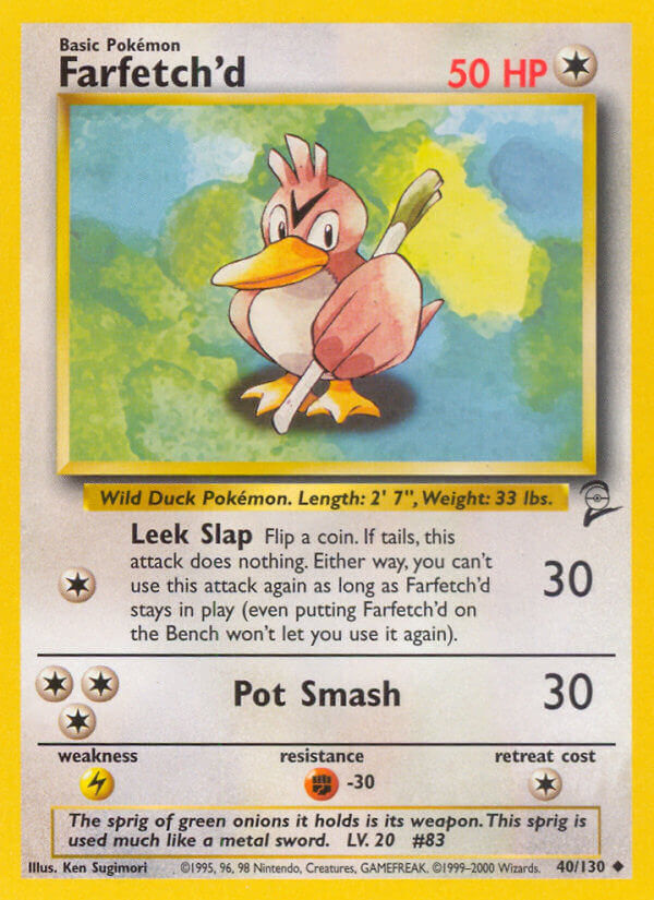 Farfetch’d - 40/130 - EN