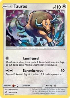 Tauros 164/236 - Pokémon TCG