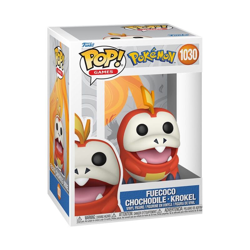Pokémon Funko POP! #1030 Games Vinyl Figur Fuecoco 9 cm Pokémon Funko POP! #1030 Games Vinyl Figur Fuecoco 9 cm