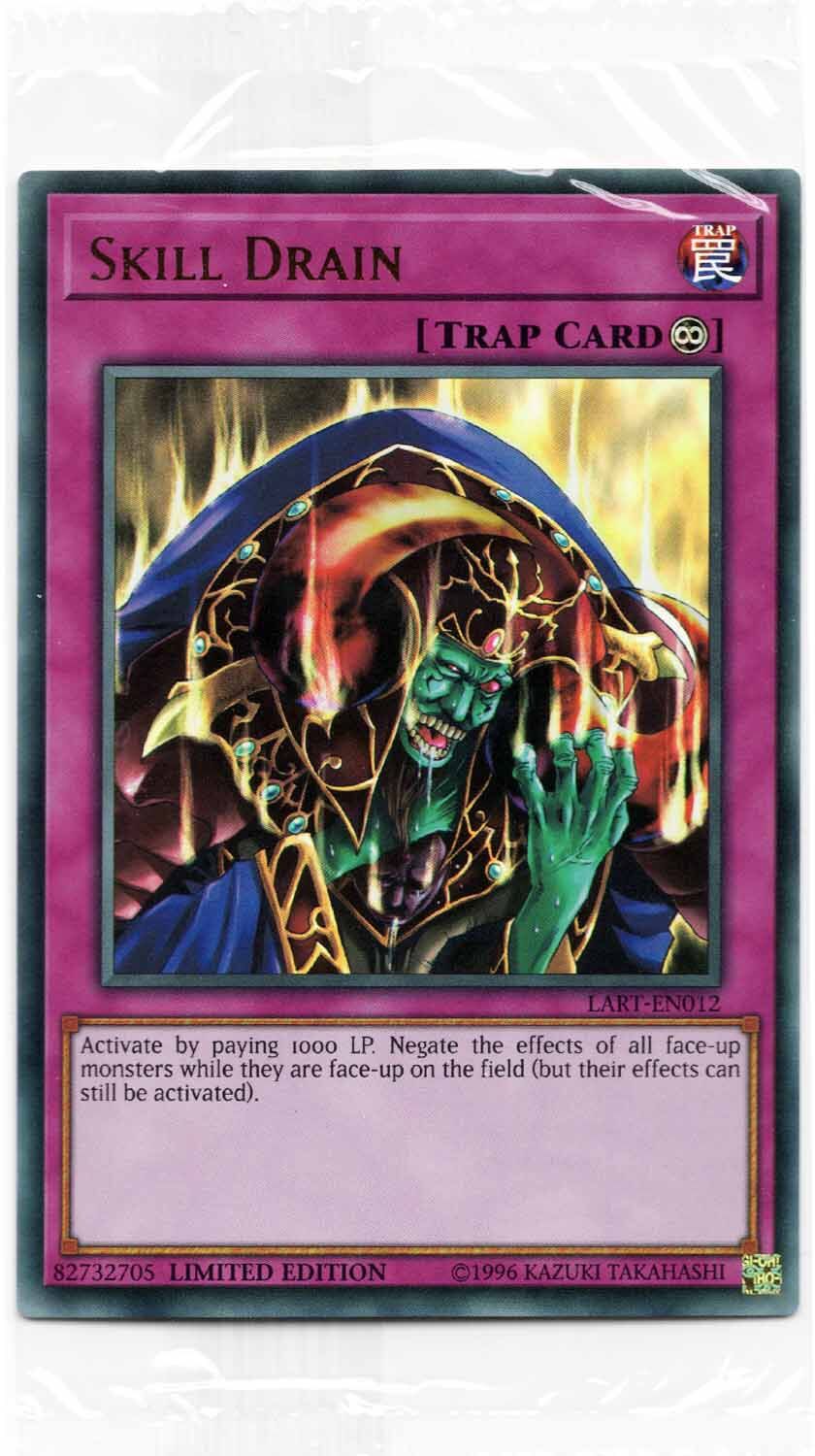 skill-drain-lart-en012-ultra-rare-sealed-yu-gi-oh-1 Skill Drain - LART-EN012 - Ultra Rare - Sealed