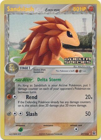 Sandslash - 27/113 - Reverse Holo - EN Sandslash - 27/113 - Reverse Holo - EN