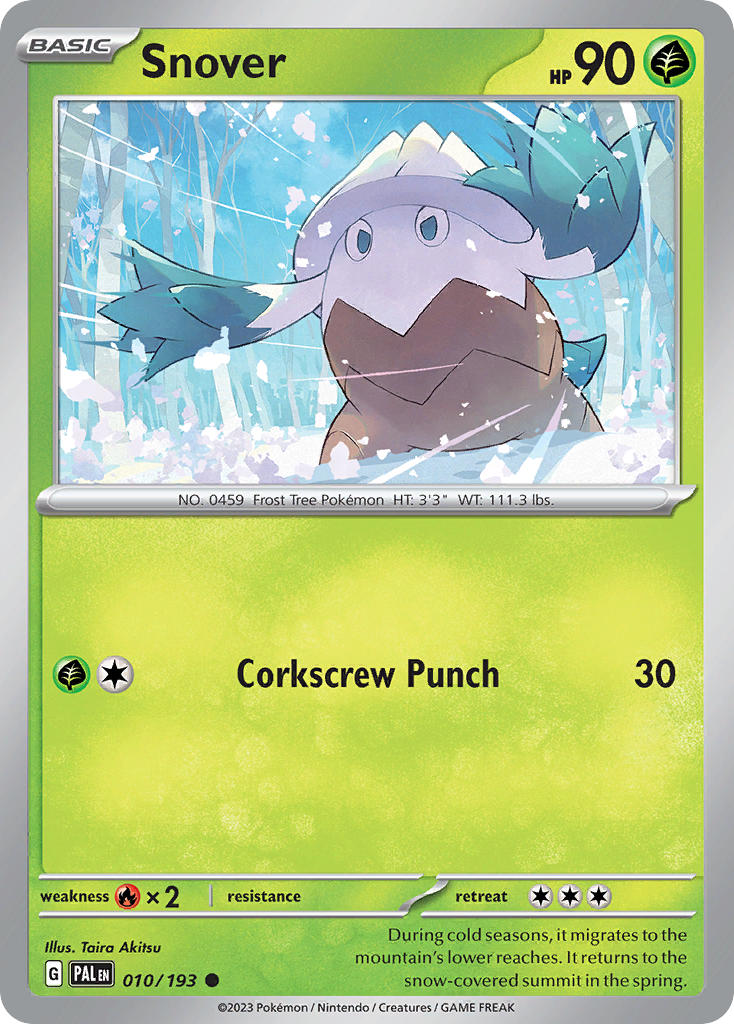 Snover - 010/193 - EN Snover - 010/193 - EN