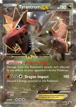 tyrantrum-ex-xy70-pok-mon-tcg Tyrantrum EX XY70 - Pokémon TCG