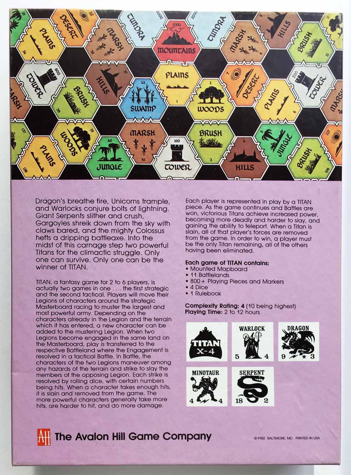 Titan Game 1982