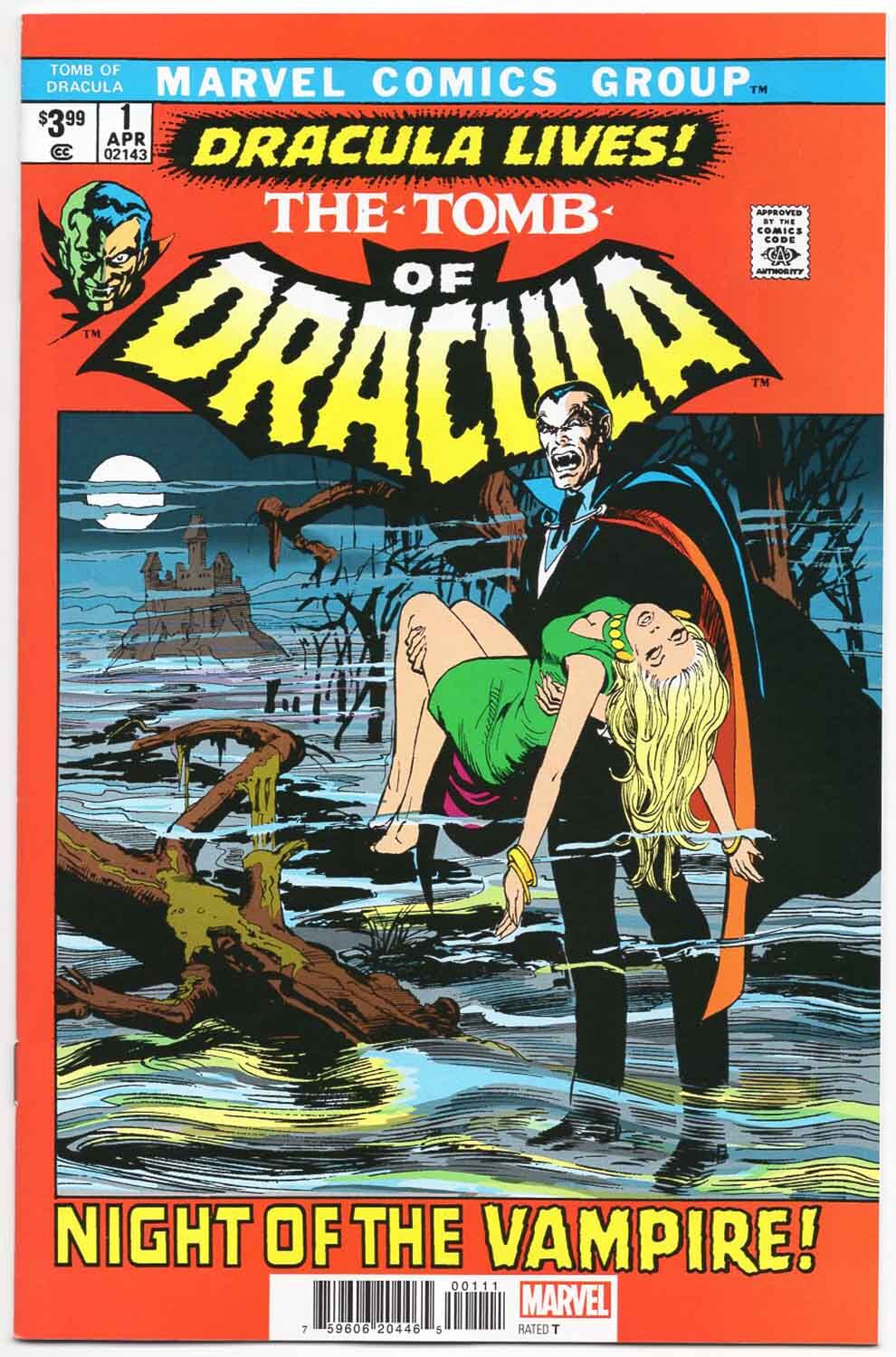 tomb_of_dracula_1_facsimile Tomb of Dracula #1 Facsimile