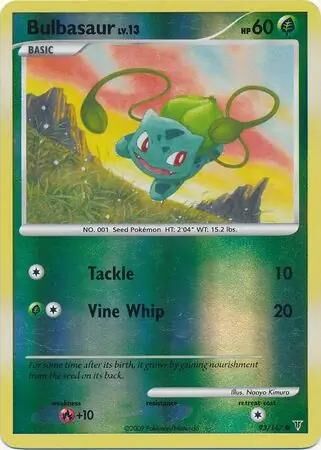 Bulbasaur - 93/147 - Reverse Holo - EN Bulbasaur - 93/147 - Reverse Holo - EN