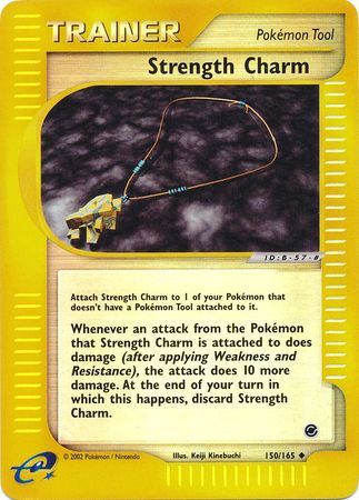 Strength Charm - 150/165 - Reverse Holo - EN Strength Charm - 150/165 - Reverse Holo - EN