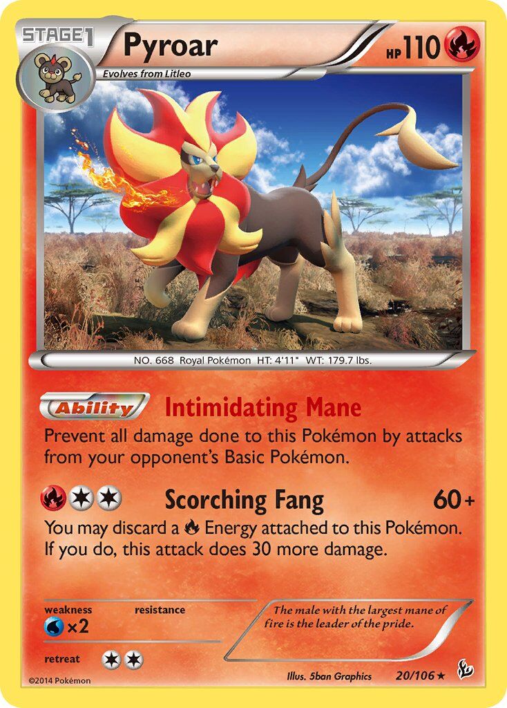 Pyroar - 20/106 - EN