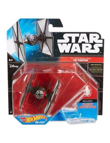 Hot Wheels Star Wars First Order Special Forces Tie Fighter Vehicle