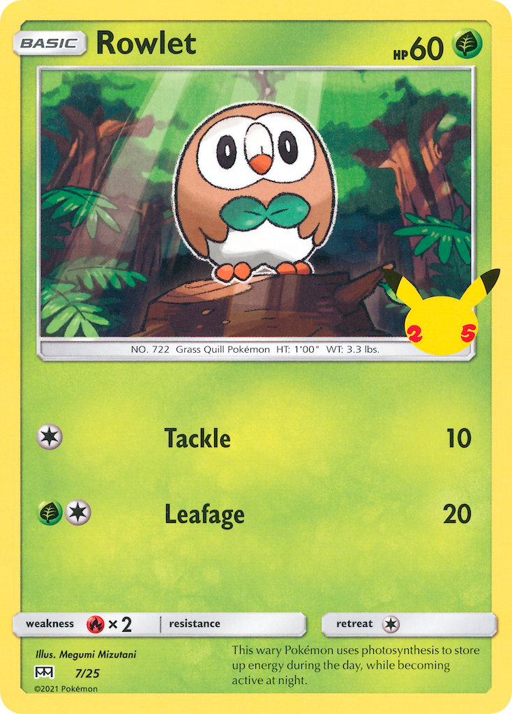 Rowlet - 7/25 - EN Rowlet - 7/25 - EN