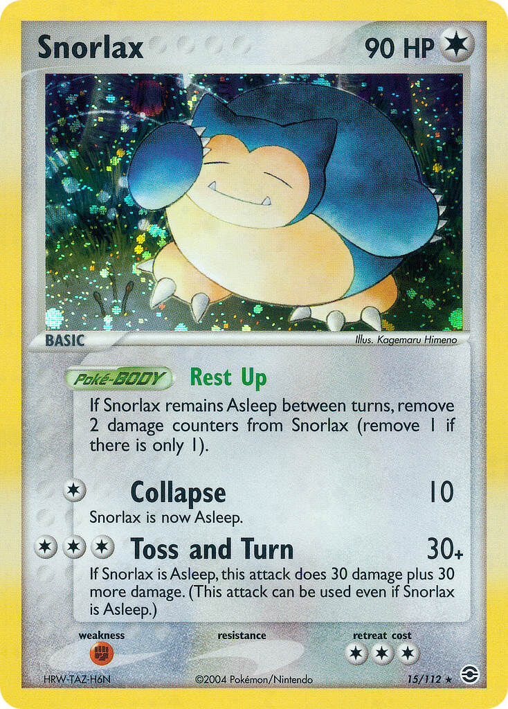 Snorlax - 15/112 - EN Snorlax - 15/112 - EN