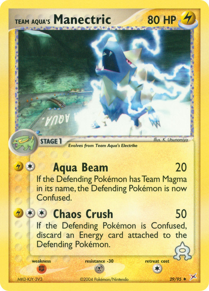 Team Aqua’s Manectric - 29/95 - EN