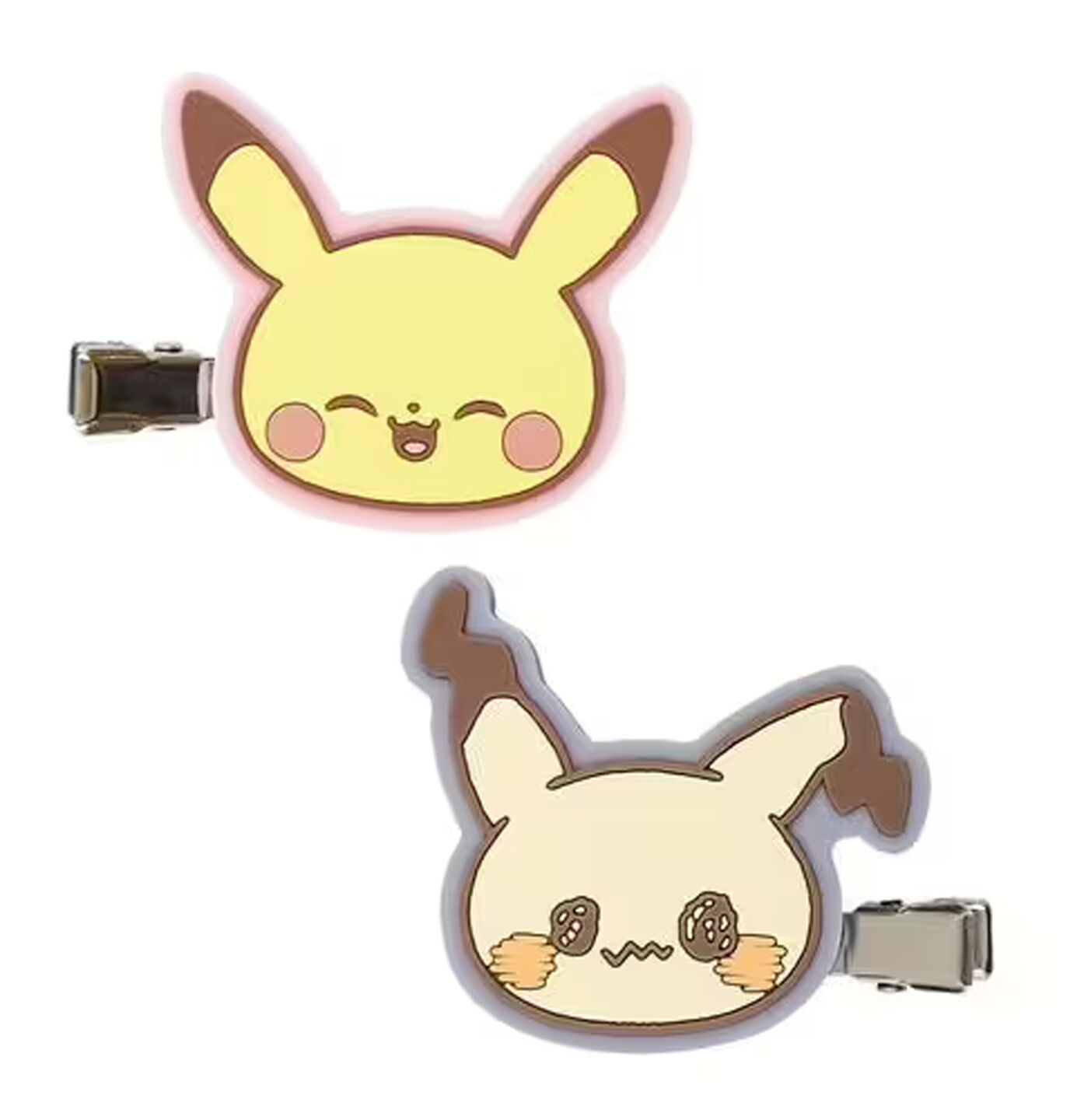 Hair Clip Pikachu And Mimikyu Hair Clip Pikachu And Mimikyu