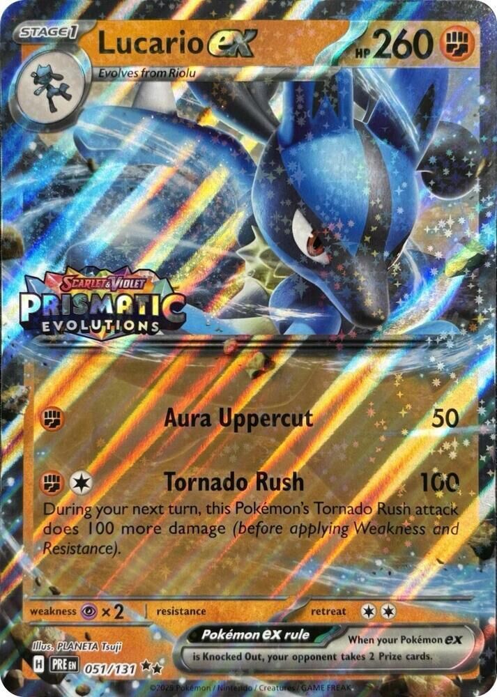 Lucario ex - 051/131 - Set Stamp - EN