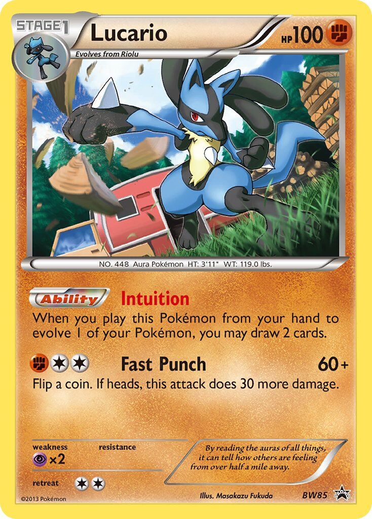 Lucario - BW85/BW85 - EN