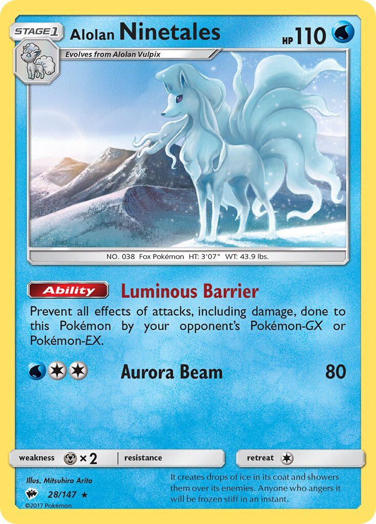 Alolan Ninetales - 28/147 - EN