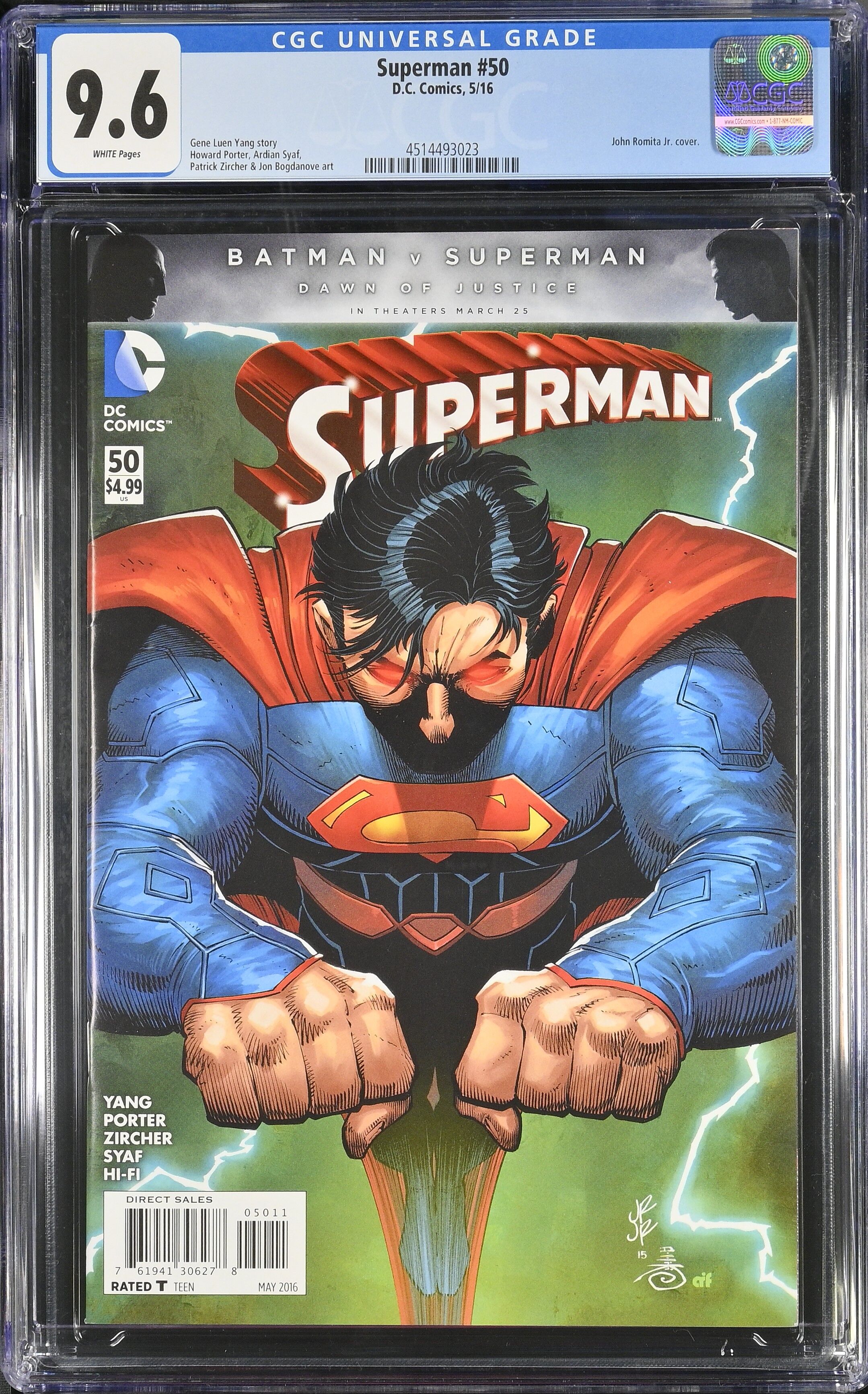 Superman #50 CGC 9.6