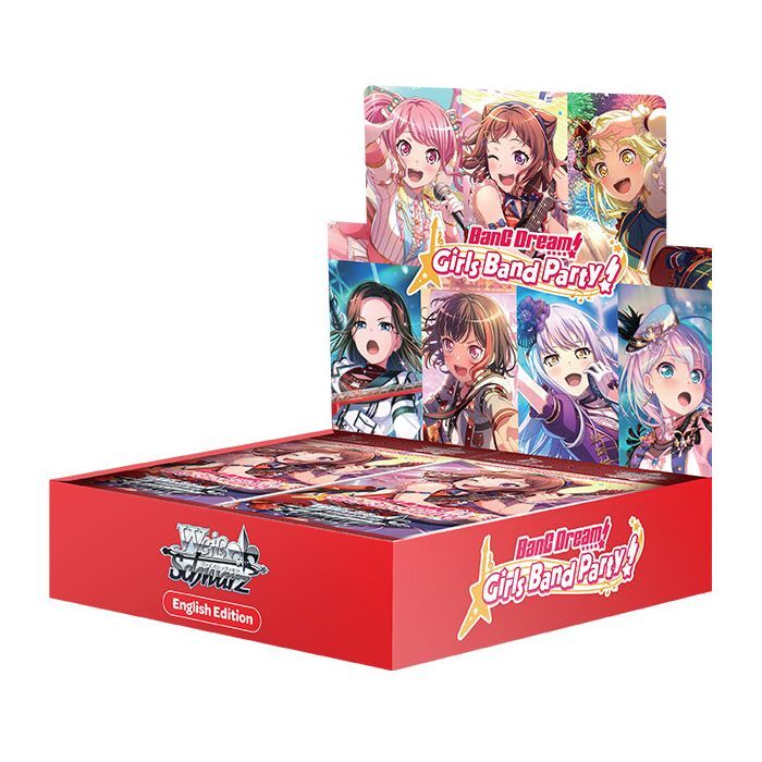BanG Dream! Girls Band Party! 5th Anniversary - Booster Box (16 Packs) - Weiss Schwarz TCG - EN BanG Dream! Girls Band Party! 5th Anniversary - Booster Box (16 Packs) - Weiss Schwarz TCG - EN