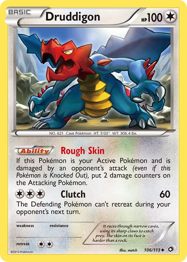 Druddigon - 106/113 - EN Druddigon - 106/113 - EN